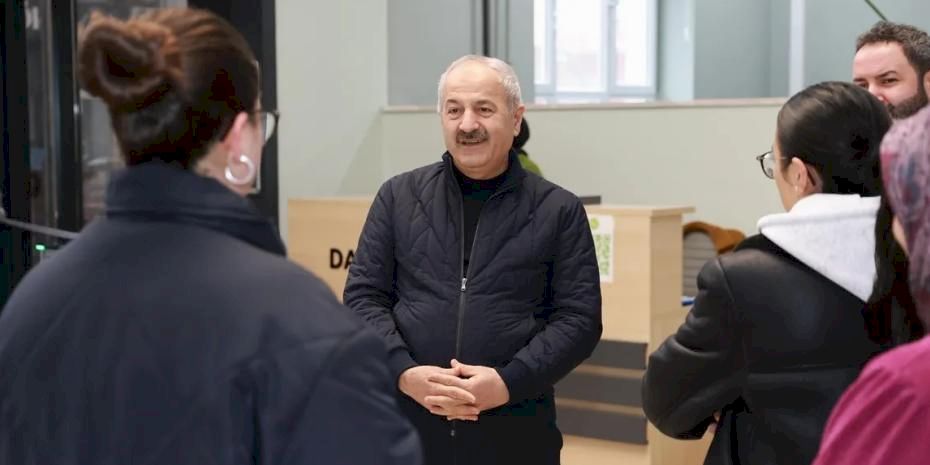 Gebze'de Başkan Büyükgöz YKS öncesi gençlerle buluştu