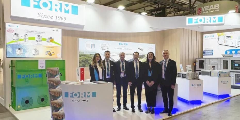Form Endüstri Ürünleri, İtalya'da Yenilikçi İklimlendirme Çözümlerini Tanıttı