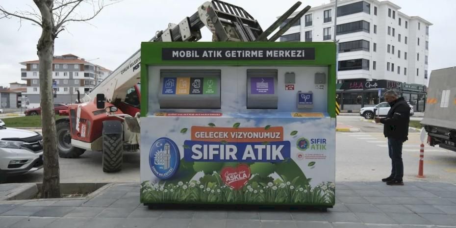 Çorum Belediyesi’ne “İl Sıfır Atık Belgesi”