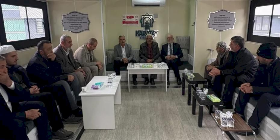 Saadet Partisi Milletvekili Mehmet Karaman Konya’da temaslarda bulundu