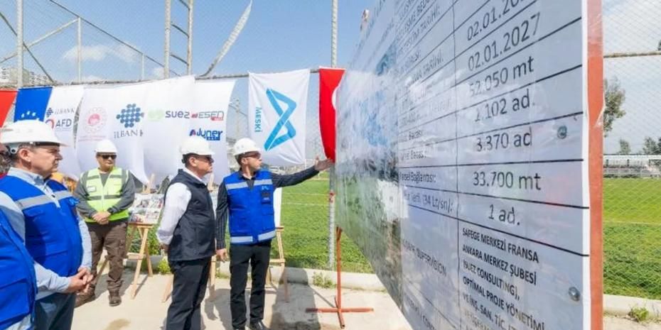 Mersin’de 55 kilometrelik kanalizasyon projesi yüzde 75 tamamlandı