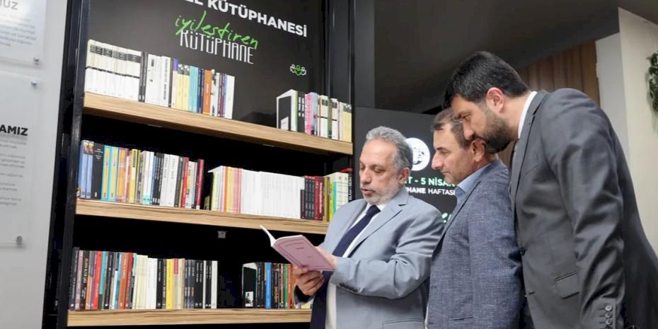 Kayseri Talas'tan 'İyileştiren Kütüphane'