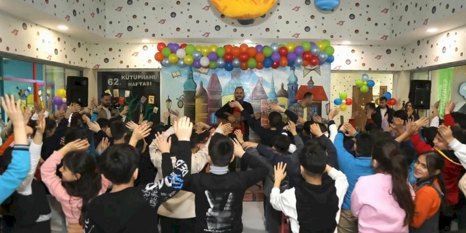 Gaziantep'te 62. Kütüphane Haftası etkinlikleri