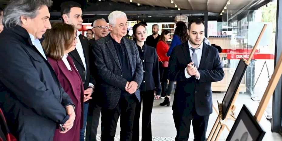 Antalya'da Engelsiz Kafe’de anlamlı sergi