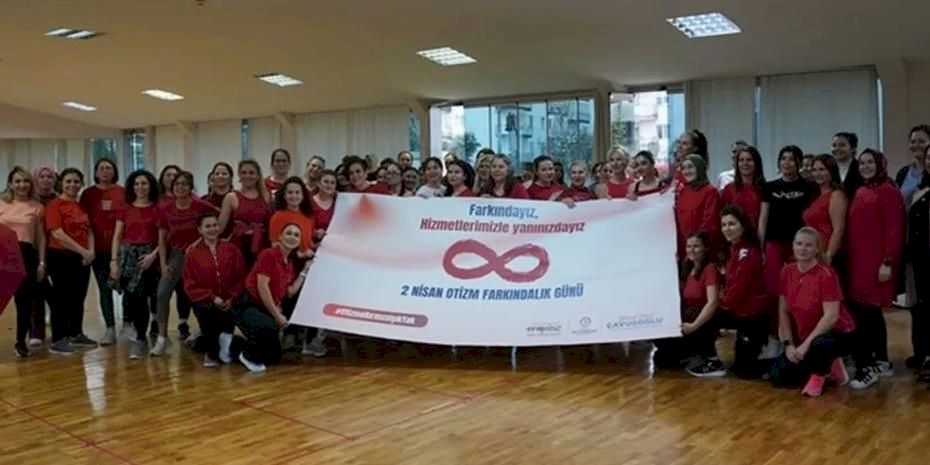 Denizli'de otizm farkındalığı için anlamlı etkinlik