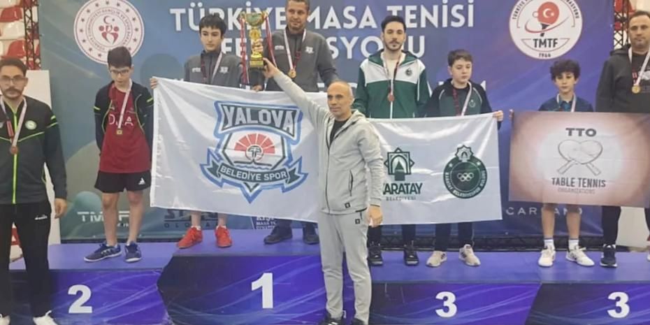 Konya'da masa tenisi ve halterde Karatay rüzgarı