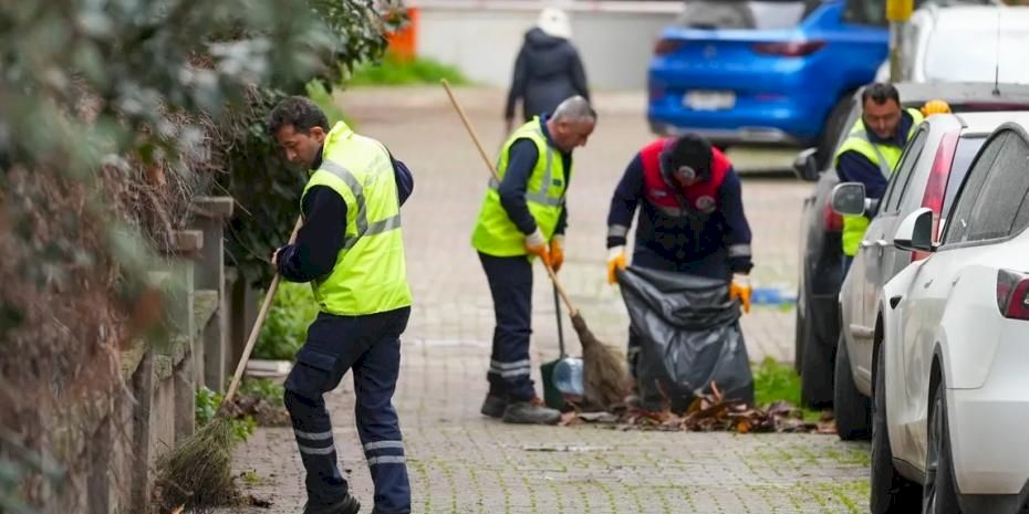 İstanbul Maltepe'de bahar seferberliği