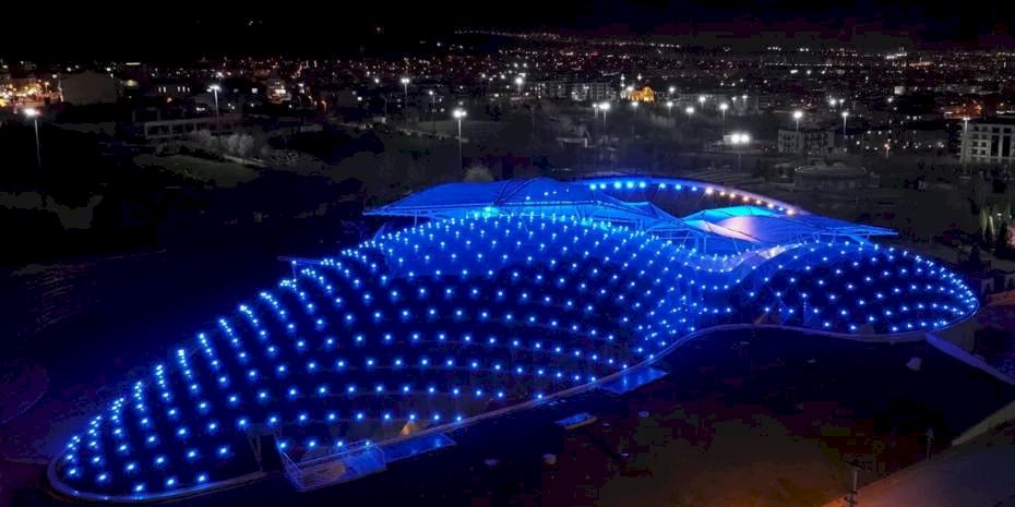 Konya Büyükşehir'den 'mavi' farkındalık