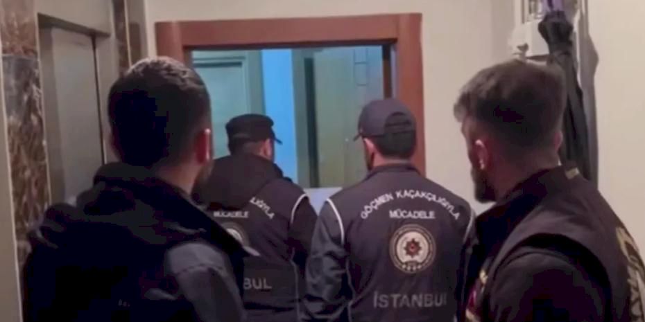 İstanbul merkezli 6 ilde göçmen kaçakçılığı: 51 gözaltı
