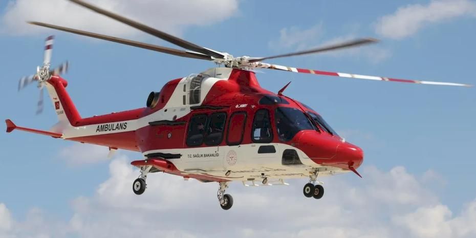 GÖKBEY hava ambulansı oluyor
