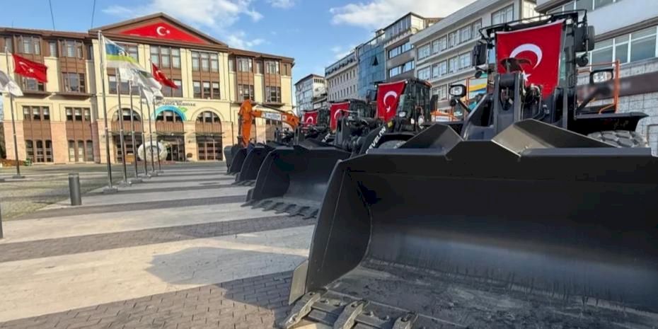 Ordu Büyükşehir araç filosunu güçlendirdi