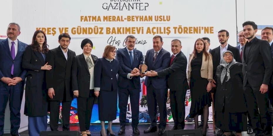 Gaziantep'te okul öncesi eğitime yeni yuva
