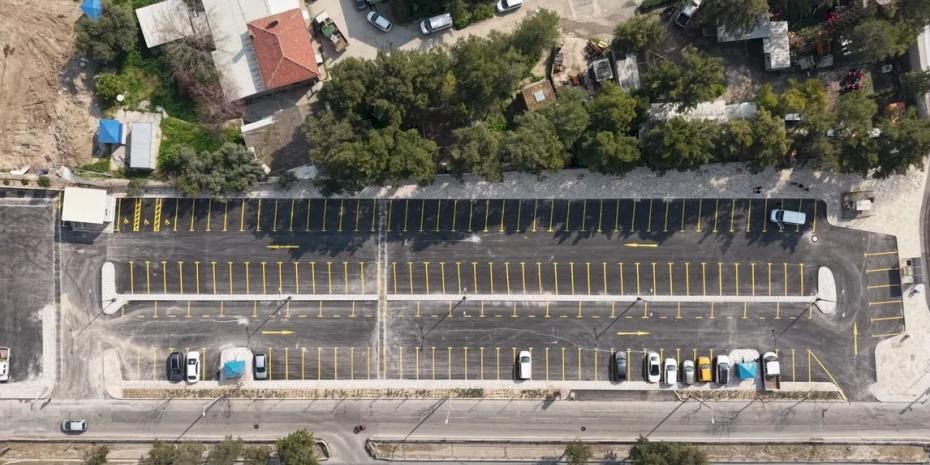 İzmir'de 154 araçlık ücretsiz otopark hizmete girdi
