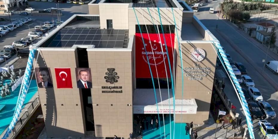 Konya Selçuklu'da Dünya Sağlık Günü'nde anlamlı açılış