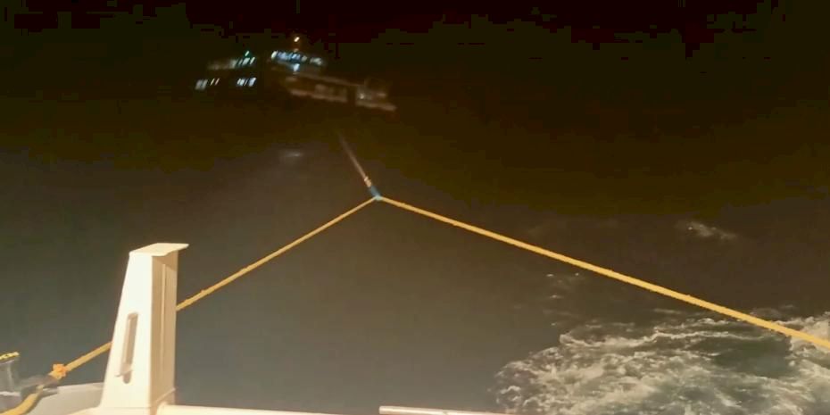 Fethiye açıklarında arızalanan tekne kurtarıldı