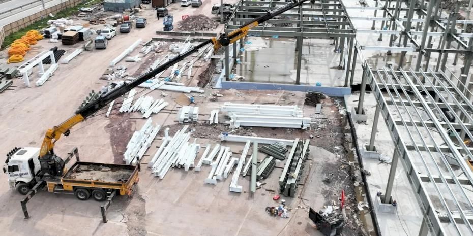 Kocaeli'de yapılar yükseliyor, merkez şeklini alıyor