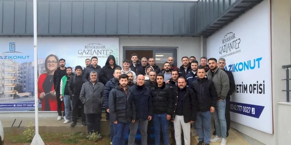 Gaziantep'te OSB çalışanlarına Gazi Konut için yerinde tanıtım