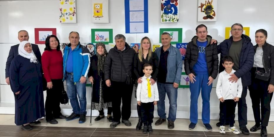 Küçük ressam Yağız Baladur’dan muhteşem sergi