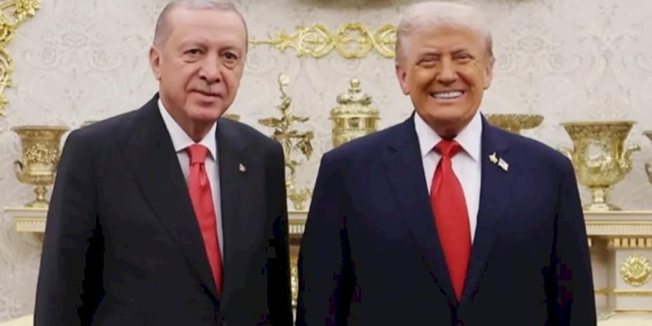 Cumhurbaşkanı Erdoğan, Trump'la görüştü