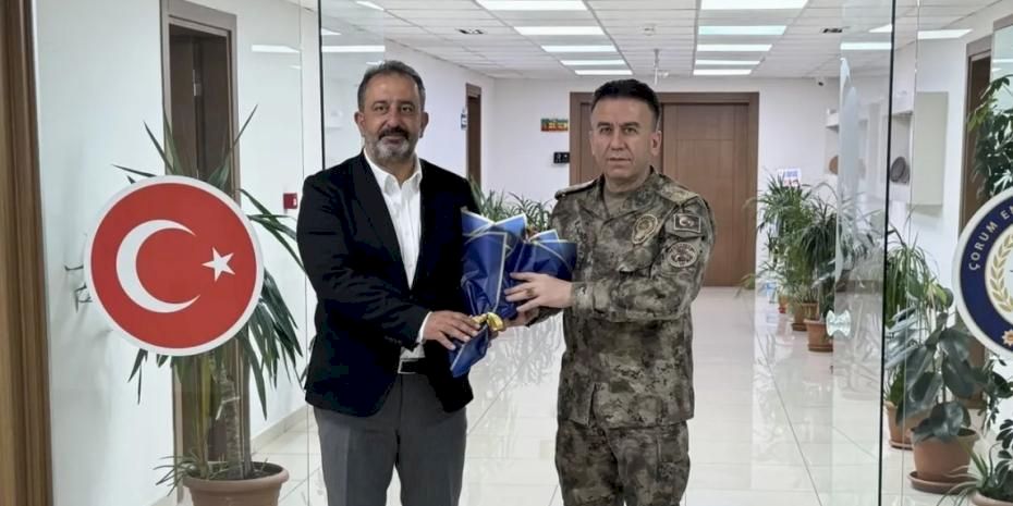 Çorum Belediyesi’nden Polis Haftası ziyareti