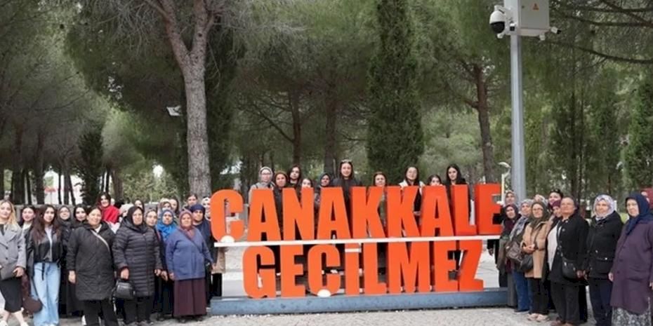 Çanakkale'de Çallı kadınlara Çanakkale yolculuğu