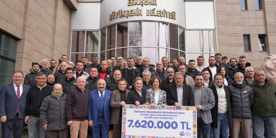 Eskişehir'de amatör spora 7 milyon 620 bin TL destek