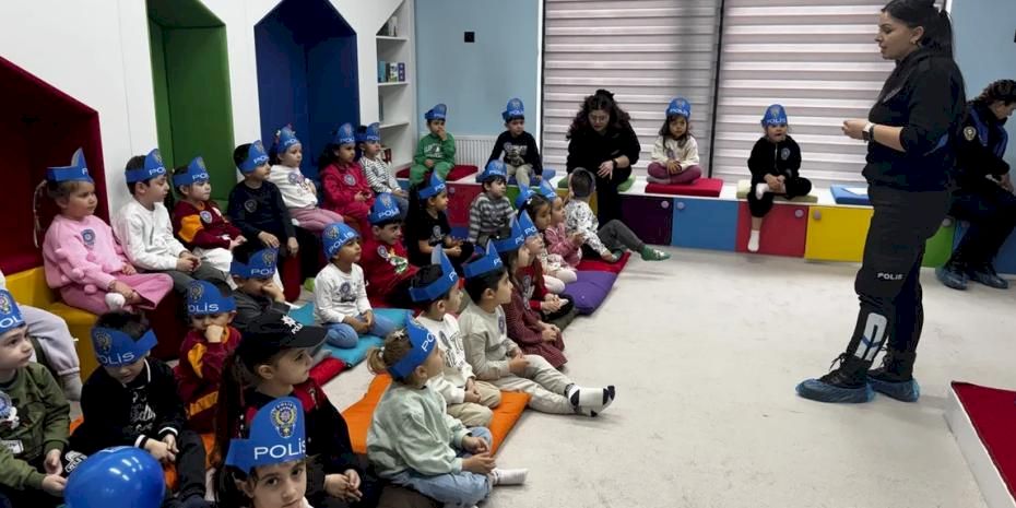Kayseri Büyükşehir'den miniklere polislik eğitimi