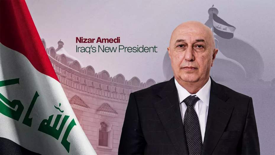 Irak'ta yeni cumhurbaşkanı Nizar Amedi oldu