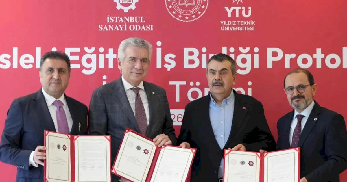 İstanbul'da mesleki eğitim iş birliği protokolü