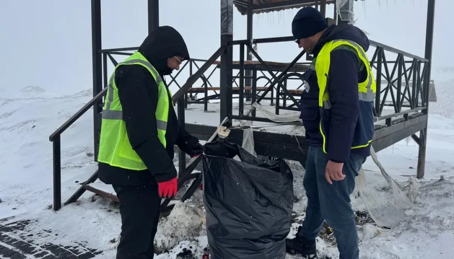 Kayseri Erciyes'in doğası Büyükşehir'le korunuyor