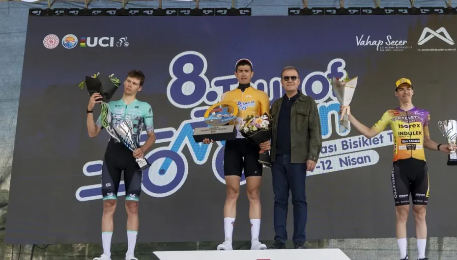 Mersin’de bisiklet turu sona erdi