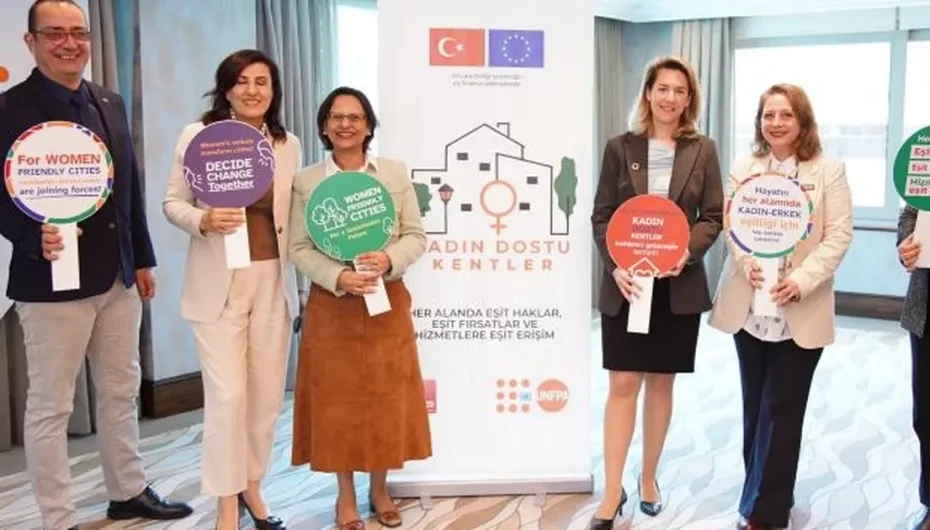 Kadın dostu kentler için 25 belediye birlikte çalışıyor