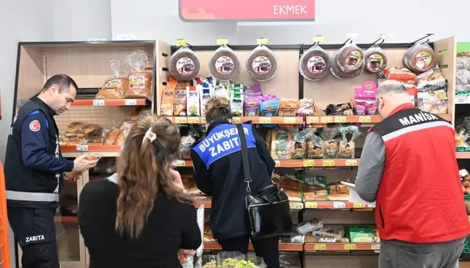 Manisa Büyükşehir’den marketlere sıkı denetim