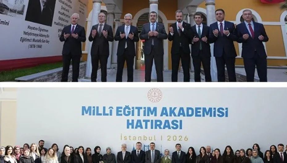 Milli Eğitim Akademisi 'ilk ders'le açıldı
