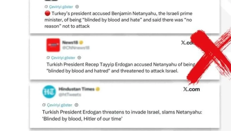 DMM’den Cumhurbaşkanı Erdoğan’a atfedilen iddialara açıklama