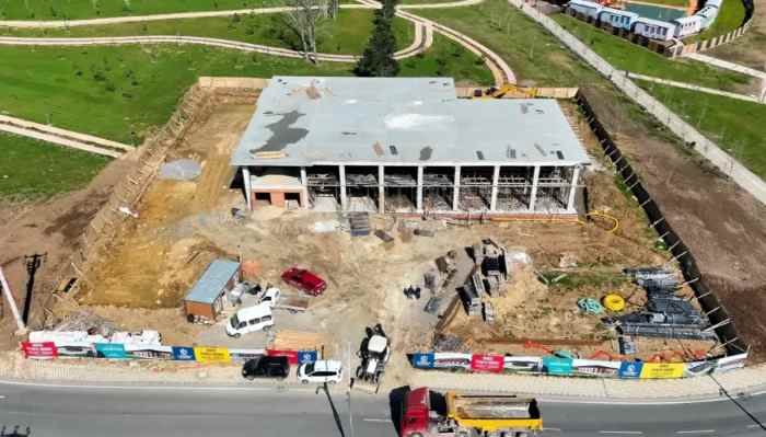 Gebze İtfaiye Hizmet Binası şekilleniyor