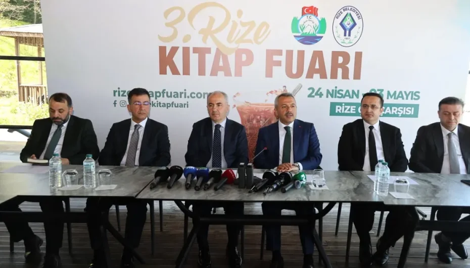 Rize 3. Kitap Fuarı kapılarını açıyor