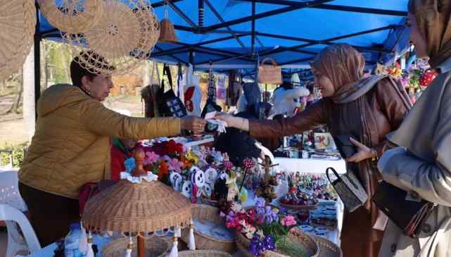 Kadın emeği Ormanya’da ziyaretçilerle buluştu
