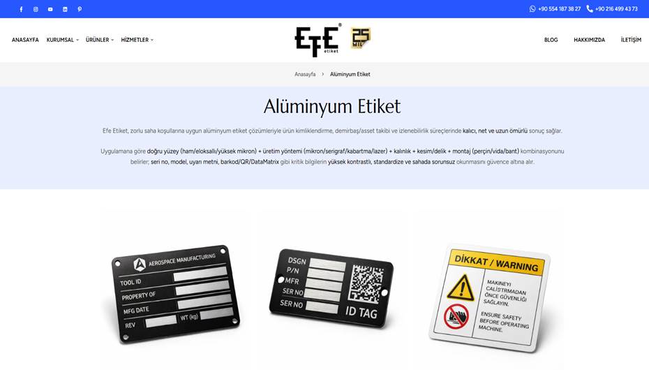 Alüminyum Etiket Nedir? Uzun Ömürlü ve Silinmez Metal Etiket Rehberi