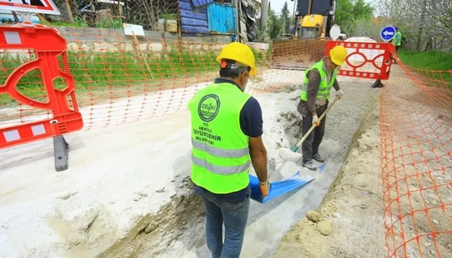 Denizli'de arızalar sona eriyor, su kayıpları engelleniyor