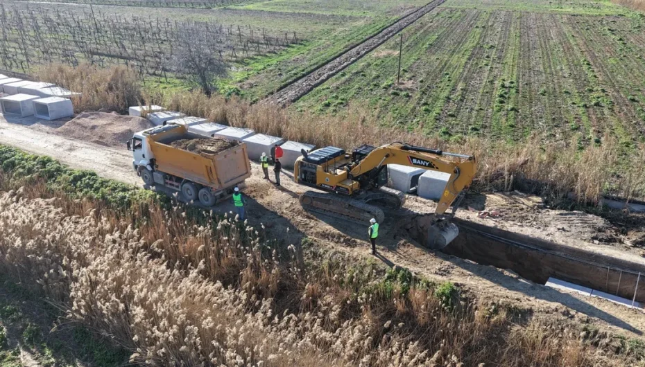 Manisa'da Akgedik TOKİ’de altyapı çilesi sona eriyor