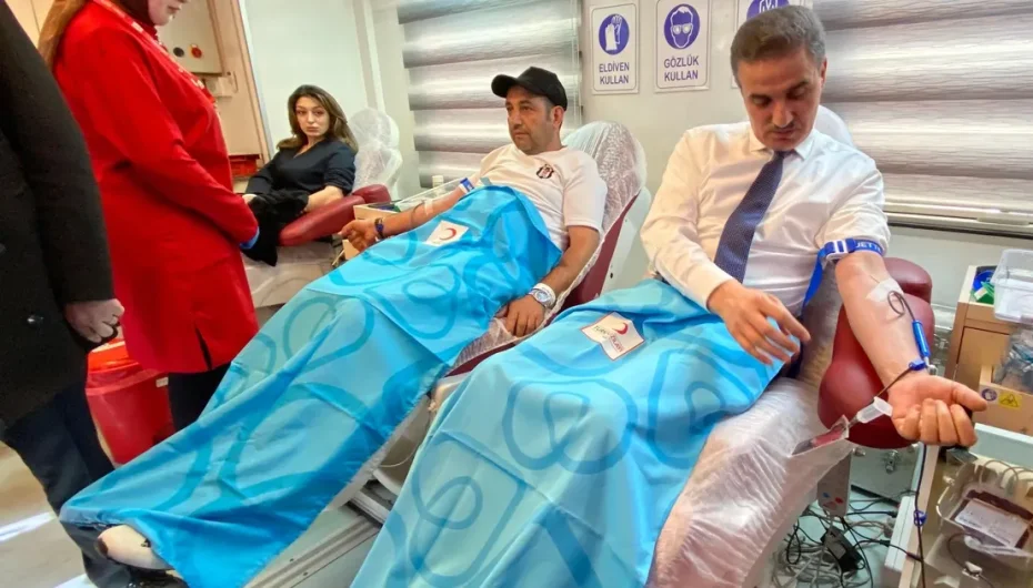 Erzurum’da kan bağışına yoğun destek