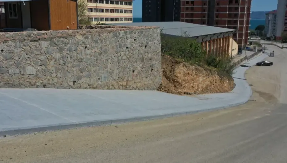 Ordu'da Fatsa Dolunay’a modern kaldırım