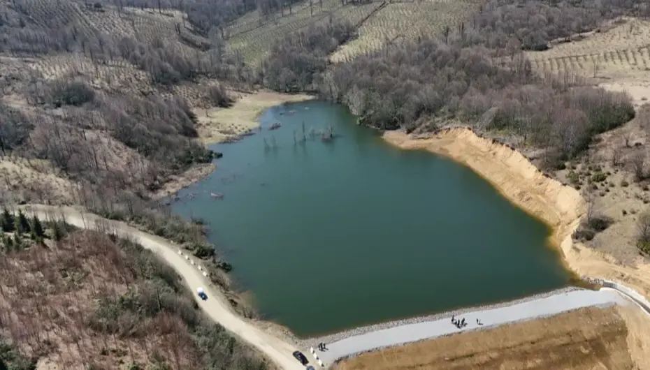 Ordu’da Akören Göleti hizmete açıldı