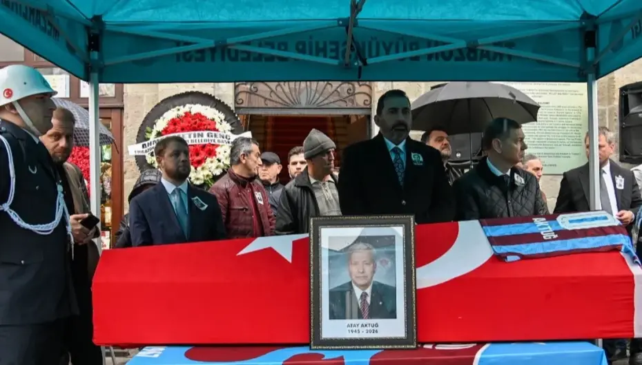 Trabzon, Atay Aktuğ’u uğurladı