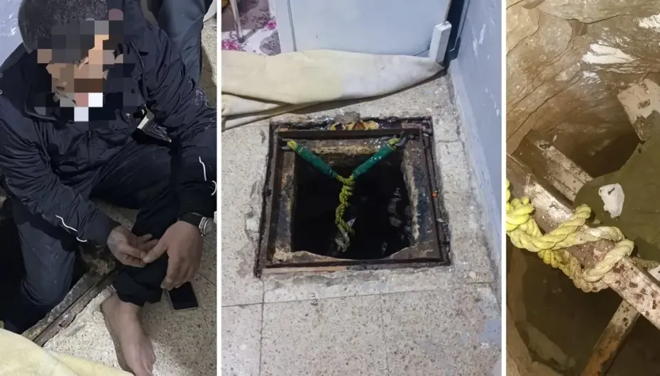 Kilis'te kuyuda saklanan firari yakalandı!