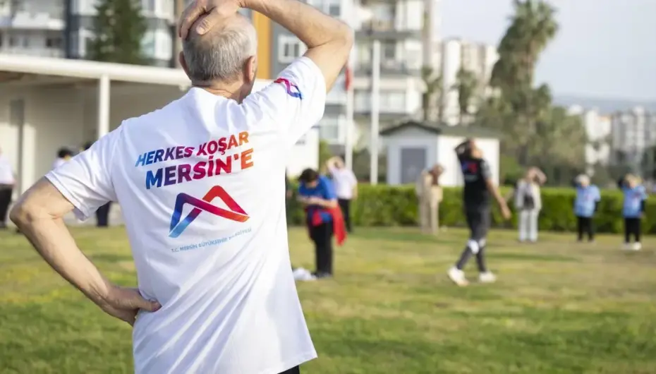 Mersin’de sabah sporuna yoğun ilgi