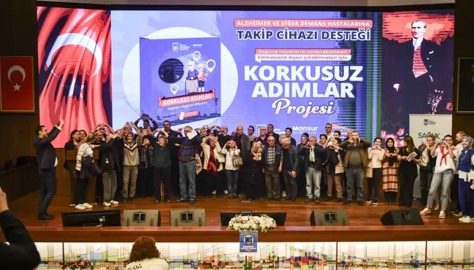 Ankara’da alzheimer ve demans hastalarına ‘Korkusuz Adımlar’ Desteği”