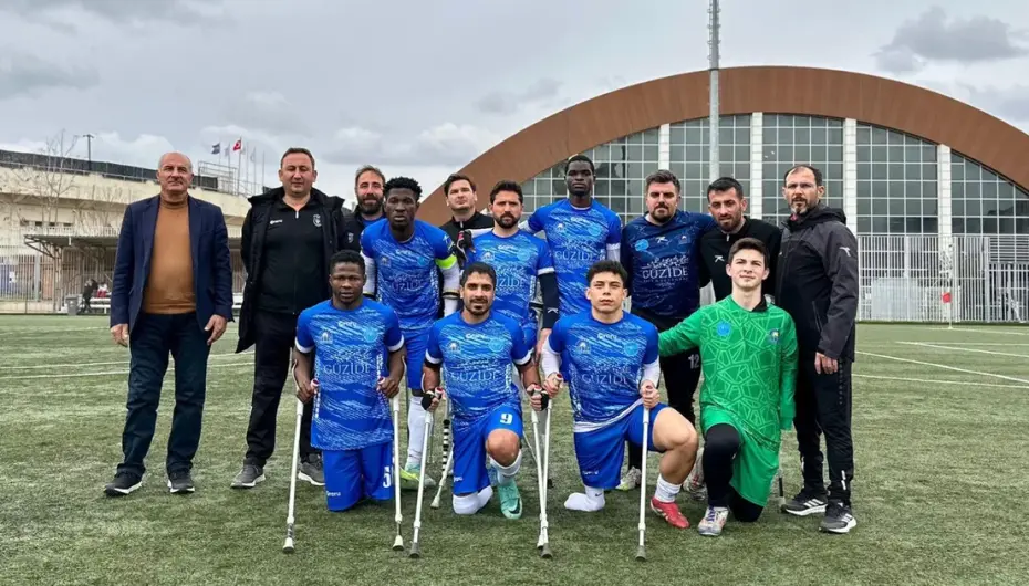 Gebze'de Ampute Futbol Takımı’ndan önemli galibiyet