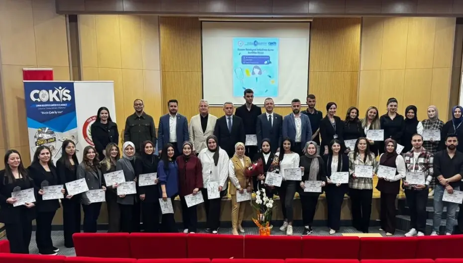 Çorum’da 'Farmahane' kursiyerleri sertifikalarını aldı